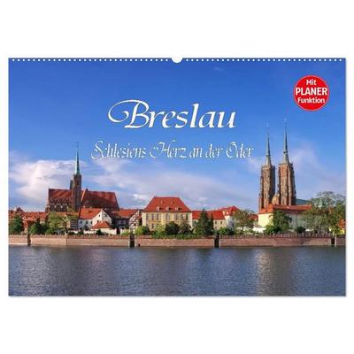 Breslau - Schlesiens Herz an der Oder (Wandkalender 2027 DIN A2 quer), CALVENDO Monatskalender