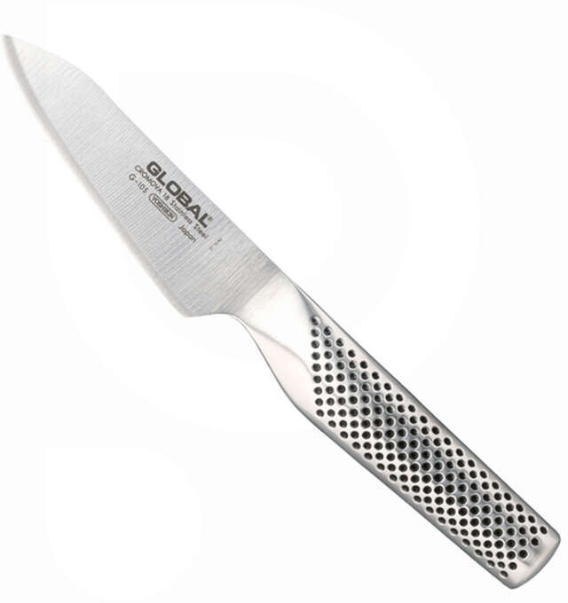 Global Coltello cuoco orientale inox  G105 - 10 cm