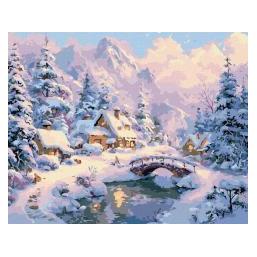 Ideyka Malen nach Zahlen - Winterruhe 40x50cm (66128821)
