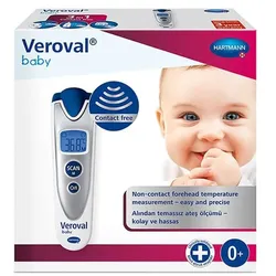 VEROVAL Baby Thermometer silber