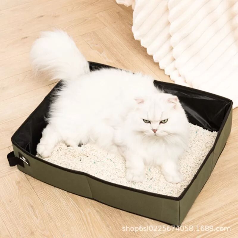 INF Faltbare Katzentoilette S Tarnung