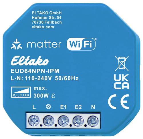 Eltako EUD64NPN-IPM Dimmaktor Unterputz