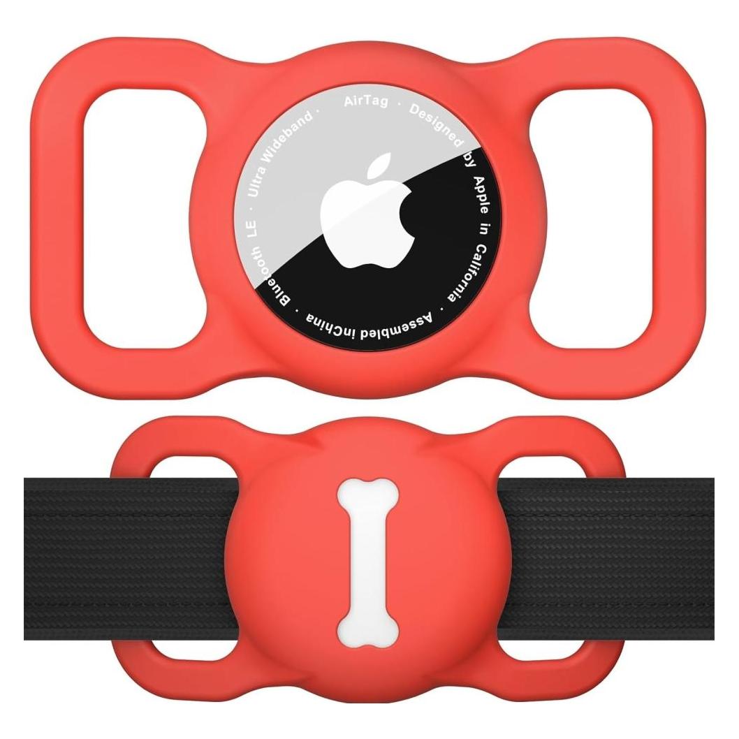 Screenguard AirTag Liquid Silicone Collar Mount für Hundehalsband (00035669)