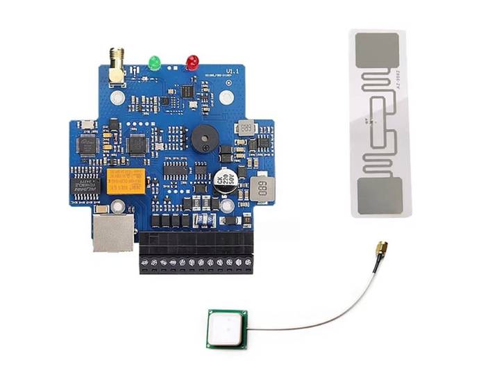 【RECOMENDAR】 Kit de développement RFID UHF WG26 RS485 TCP/IP comprenant des modules RFID avec antenne intégrée