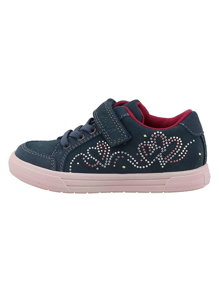 Lurchi Leder-Sneakers "Barby" in Dunkelblau - 25