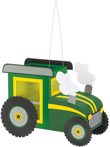 buttinette Bastel-Set Laterne "Traktor"
