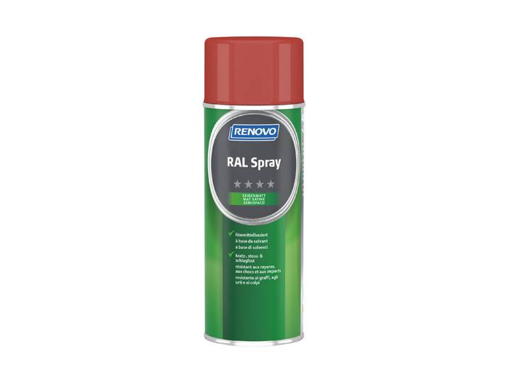 Renovo RAL Spray Feuerrot Seidenmatt 0.4 l
