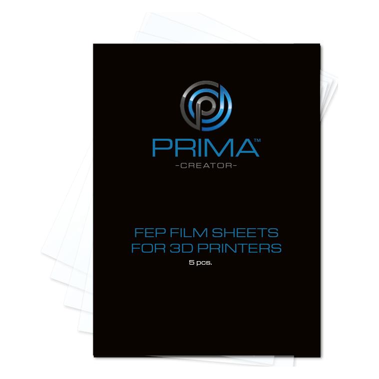 Prima Creator PRIMACREATOR FEP-Folie Film Sheets 140mm x 200mm 5er Pack (PC-FEP-140/200-5P)