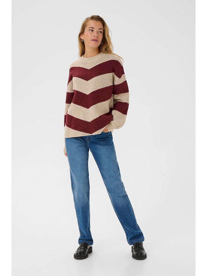 Kaffe Pullover in Beige - XL