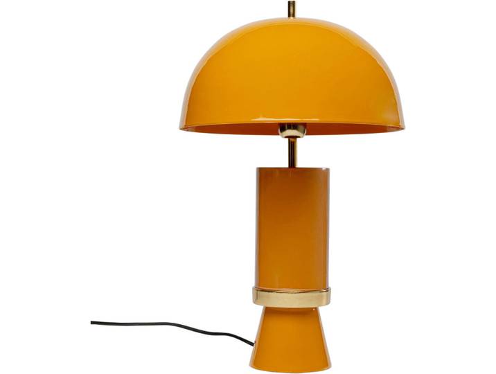 Kare-Design Tischleuchte Josy, Gelb, Metall, 30x51x30 cm, Lampen & Leuchten, Innenbeleuchtung, Tischlampen, Tischlampen