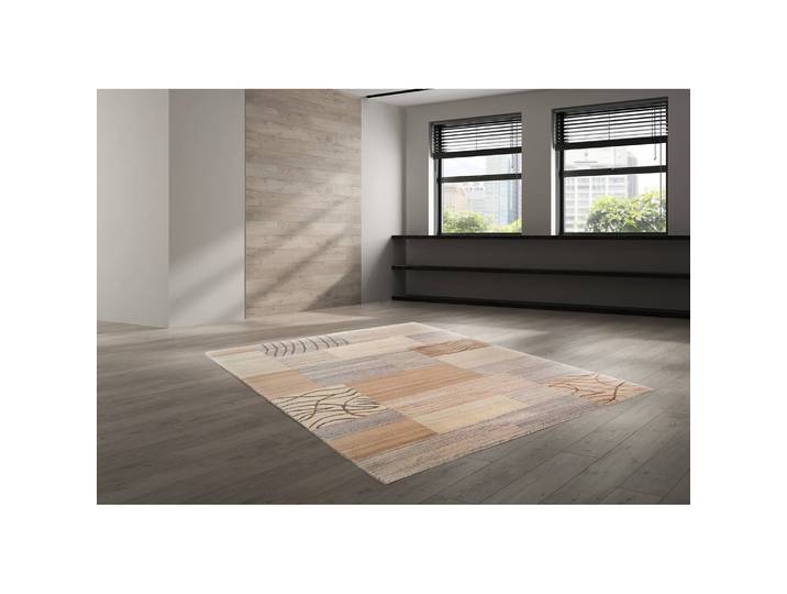 Tapis en laine Nakarta 4028 Gris 190 x 290cm Laine