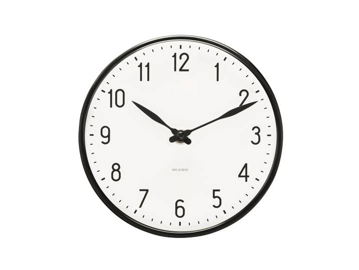 Arne Jacobsen Clocks Arne Jacobsen Station Wanduhr Ø 160mm
