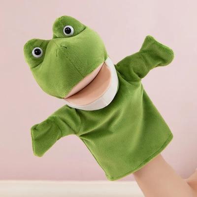Useful Little Things Cartoon Hand Finger Puppets Set frog