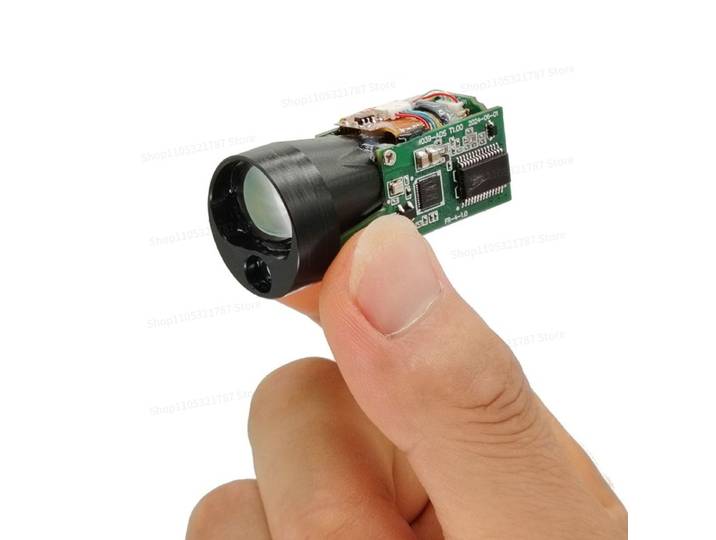 Module de télémétrie laser 1200M pour extérieur, capteur de mesure 2km adapté aux drones et aux imageries thermiques