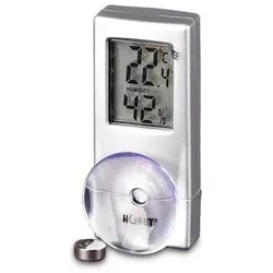 Hobby DHT2 s.s., Thermometer + Hygrometer, Grau