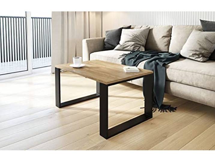 AKKE Couchtisch Wohnzimmertisch Beistelltisch Tisch Für Wohnzimmer Ancient Oak 90 x 60 x 45