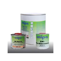 MIPA 2K OC HS AUTOLACK in Wunschfarbe VOC ( PKW UNI- & RAL-Töne) je 100ml