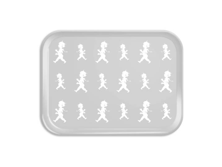 Solstickan Design Plateau Solstickan 20x27 cm Gris