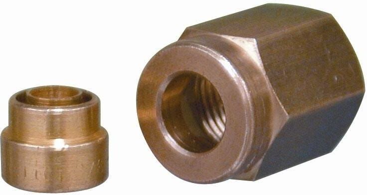Tecnomat BOCCHETTONE AUTOCARTELLANTE 1/2'' PER TUBO RAME DA 0,8 A 1 mm