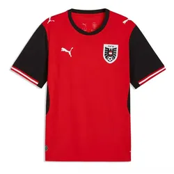 Puma Österreich 2026 Heimtrikot rot/schwarz