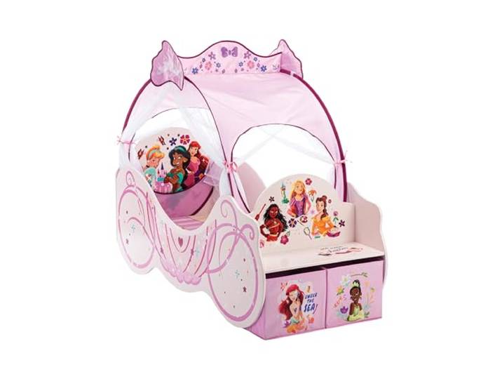 Disney Princesses Kutschenbett mit Stauraum und Baldachin Home