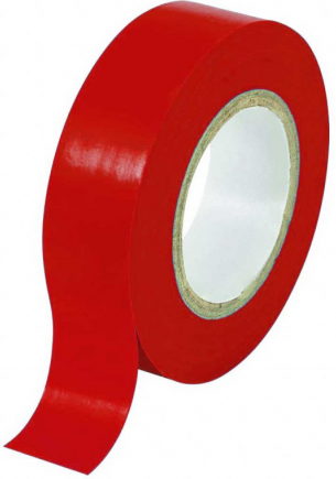 HiNelson Nastro isolante adesivo in PVC Rosso