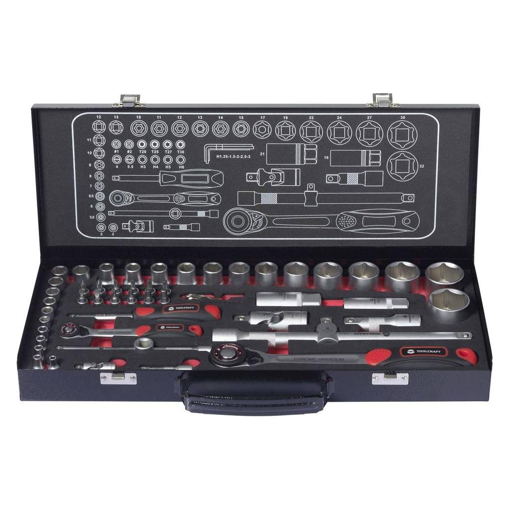 Toolcraft Umschaltknarren-Set (1/2", 1/4") (TO-9626409)