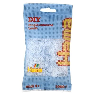 Perlen Transparent Weiß 1.000Stück