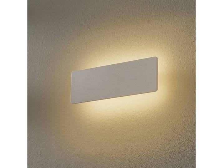 IDEAL LUX Wandleuchte Zig Zag, weiß / opal, für Flurbereich, Aluminium, Modern