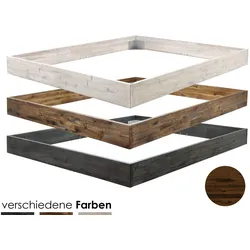 Hasena Factory-Line Bettrahmen Loft 18 200x200 cm / Akazie Vintage brown, lackiert