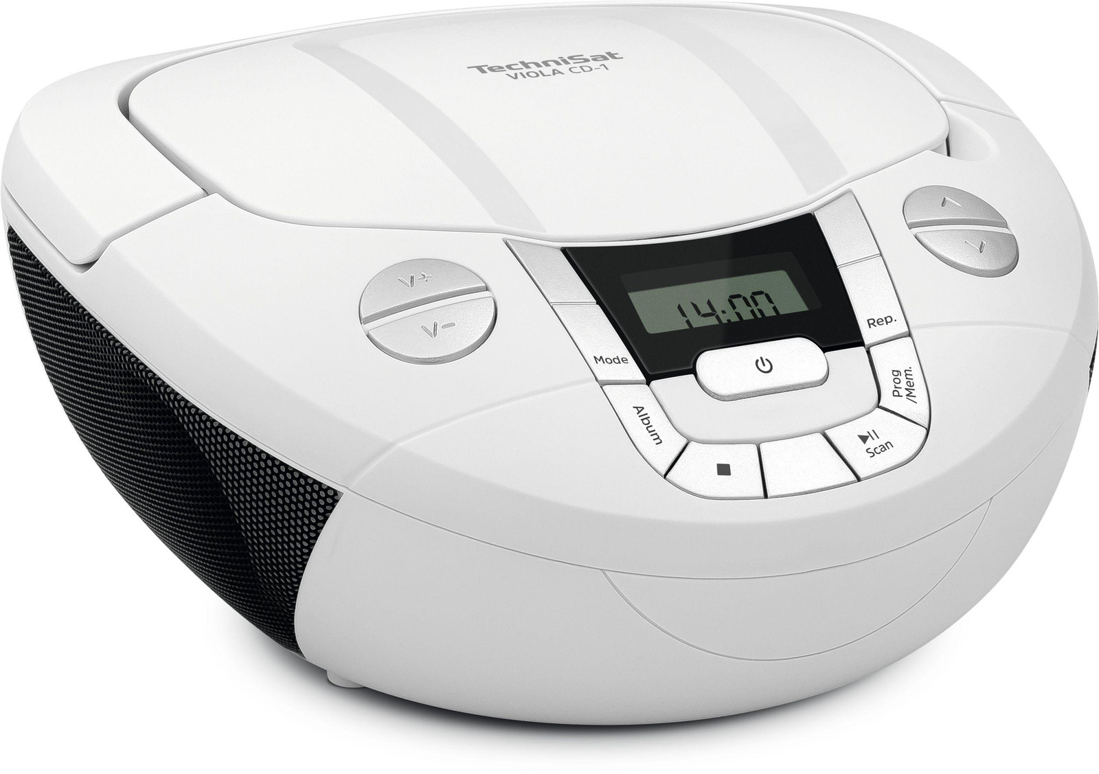 TechniSat Viola CD-1 Draagbare radio met CD-speler, wit