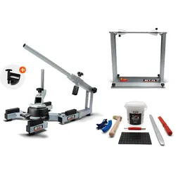 BTR Reifenmontiergerät EVOX PRO® mit Wuchtbock und Starterpaket Schwarz BTR Wuchtbock Paste