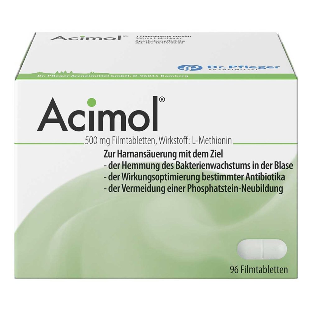 Dr. Pfleger Arzneimittel GmbH Acimol 500 mg Filmtabletten 16351285