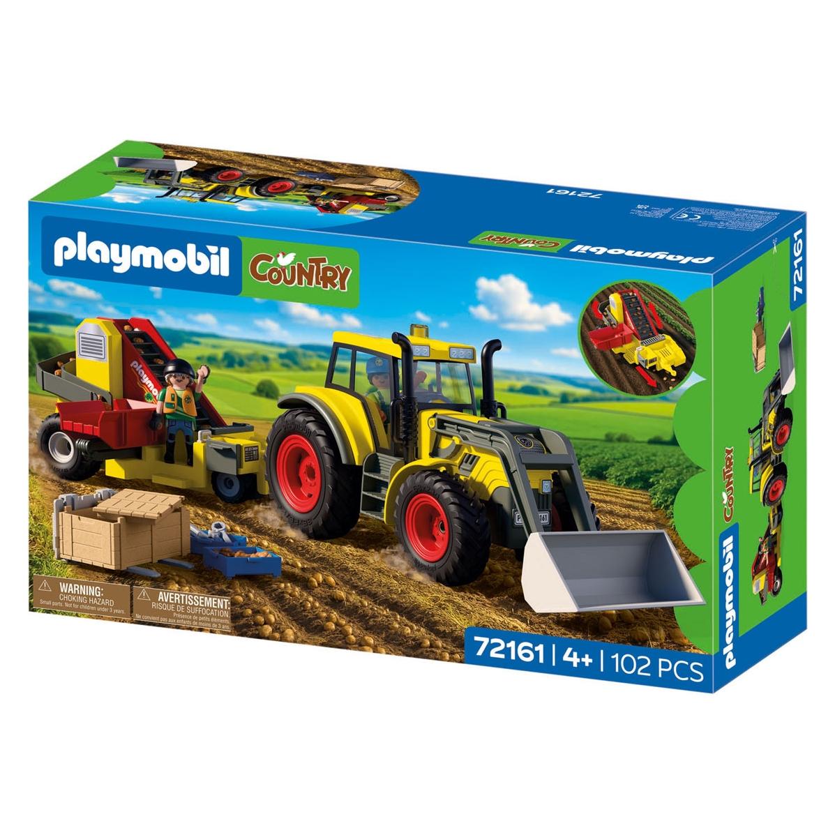 Playmobil Grosser Traktor mit Kartoffelroder (72161)