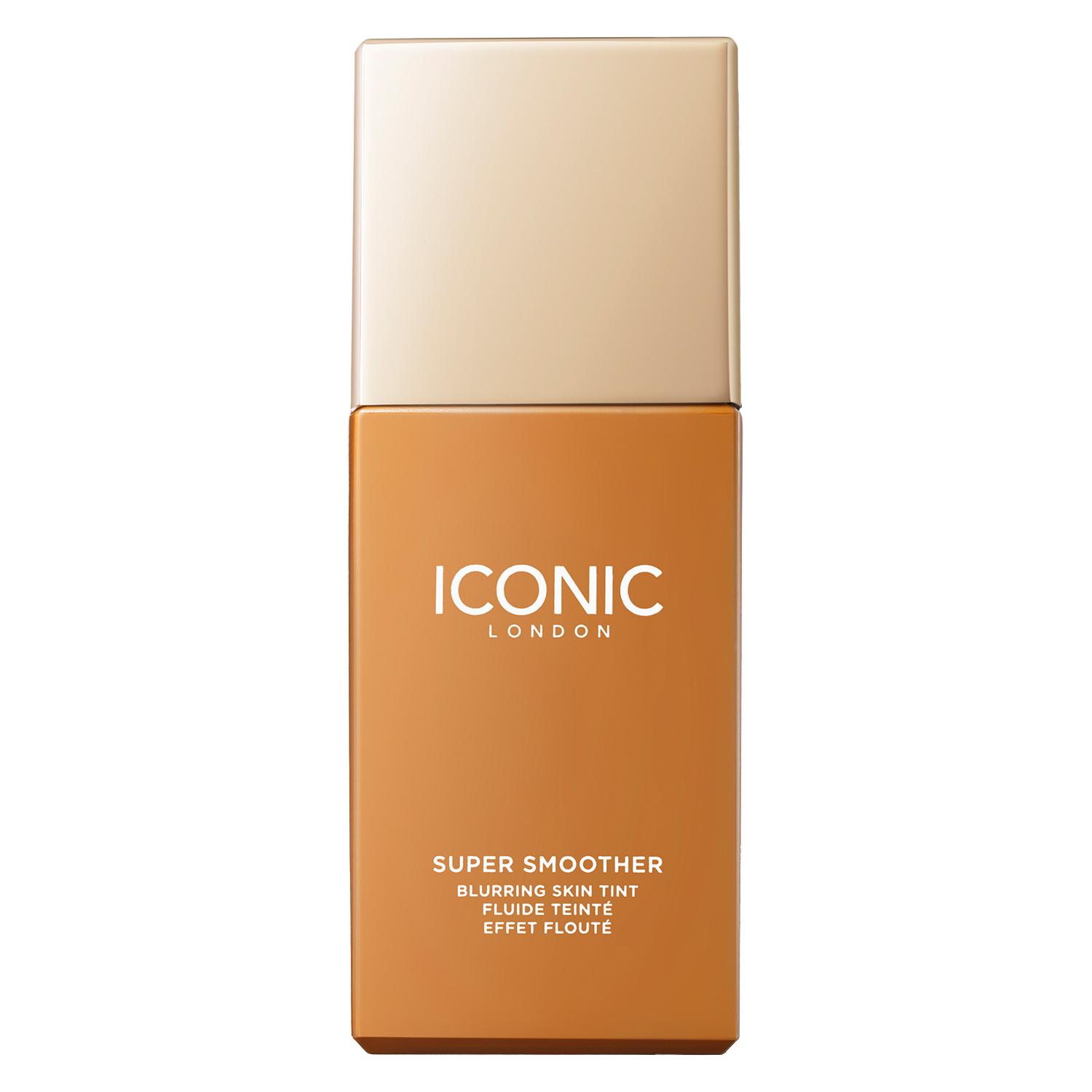 Iconic London Super Smoother Blurring Skin Tint Leichte bis mittlere Deckkraft (Warm Tan) (FD21023)