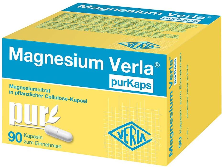 Magnesium Verla Purkaps 90stk