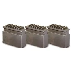 Optimum Blockbackensatz weich 3-Backendrehfutter Ø 125 mm DIN 6350