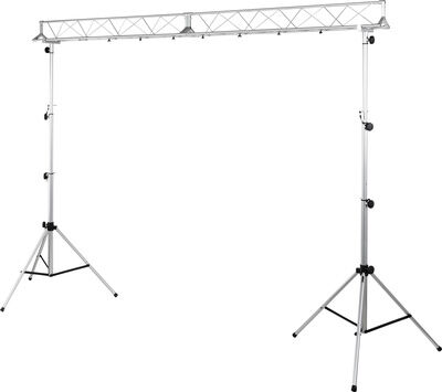 Stageworx LB-3s Lighting Stand Set 3m si Silber