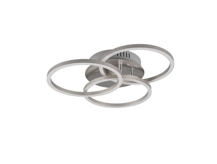 Plafonnière Circle 3-rings RVS Trio - R62823107