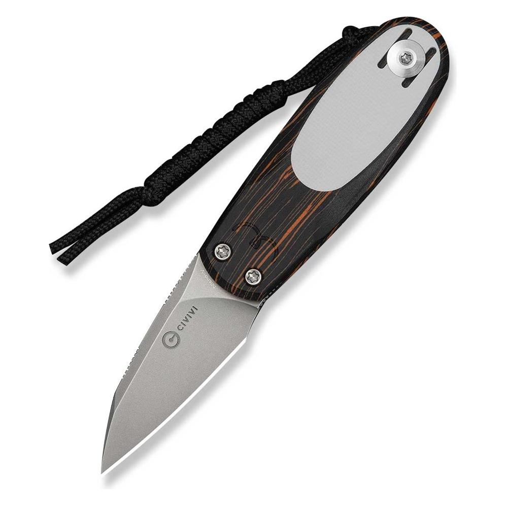 Civivi Nóż Purr Nitro-V Orange Black & White G10 (C25054-5)