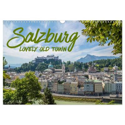 SALZBURG Lovely Old Town (Wall Calendar 2026 DIN A3 landscape), CALVENDO 12 Month Wall Calendar
