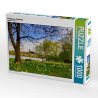 CALVENDO Puzzle Frühling in Chemnitz 1000 Teile Lege-Größe 64 x 48 cm Foto-Puzzle Bild von Daniela Beyer (Moqui(