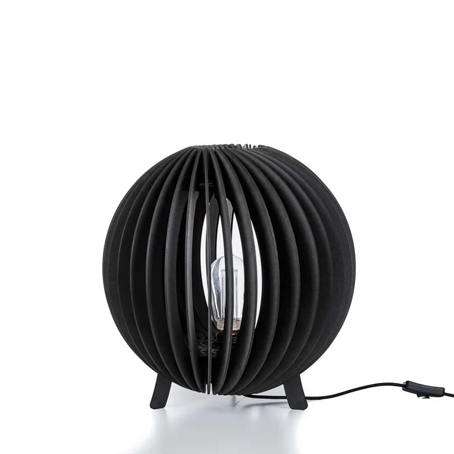 Blij Design Tafellamp Orb zwart Ø 36 cm