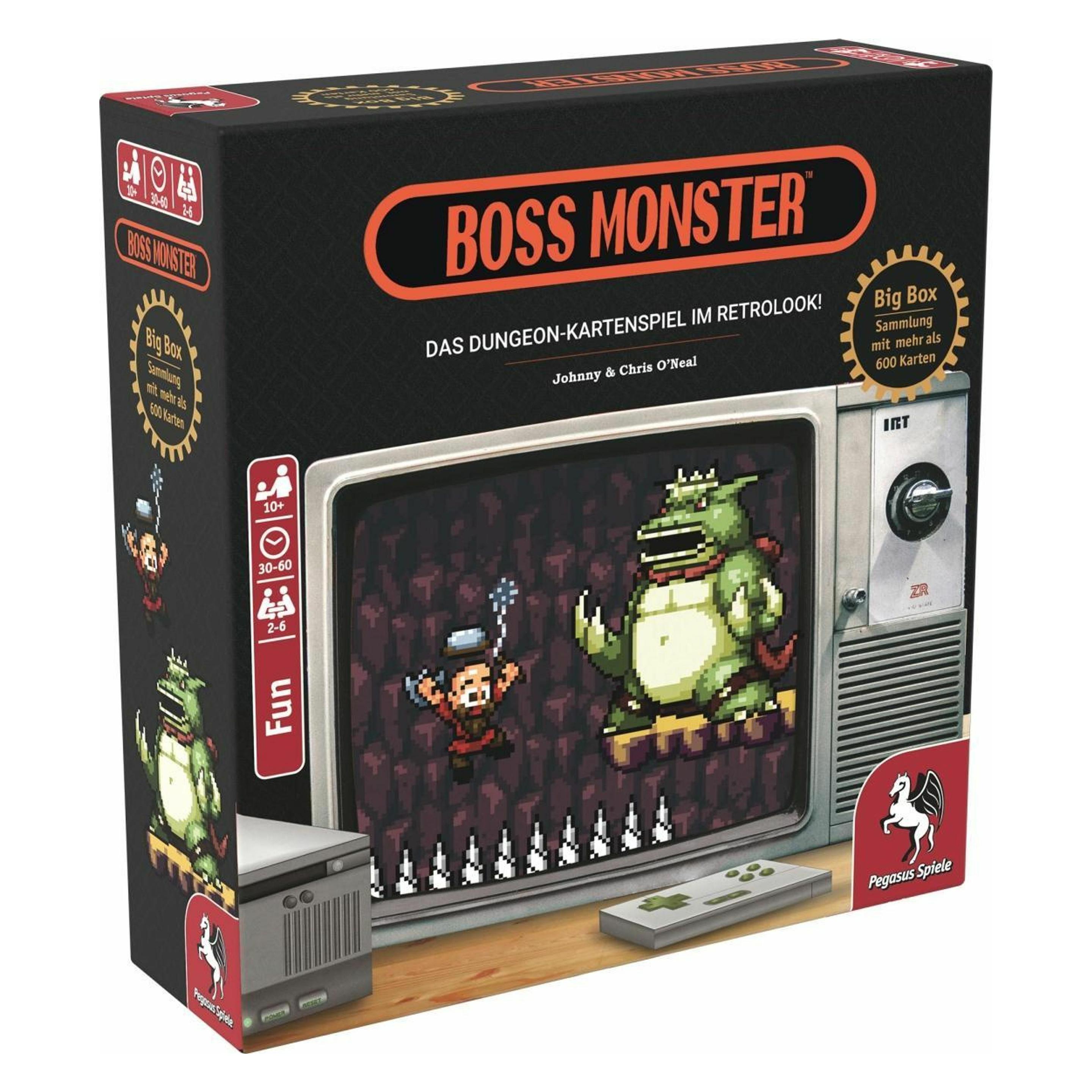 Pegasus Boss Monster Big Box, Kartenspiel, für 2-6 Spieler, ab 10 Jahren (DE-Ausgabe) (Deutsch, 2 - 6 Spieler) (17564G)