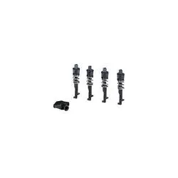 Hensel 20001091 Deckelverschlus Dreikant 8mm, 4 Verschlüsse und Schlüssel Mi DR 04