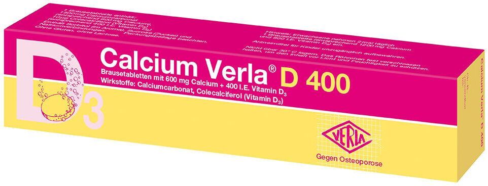 Calcium Verla D 400 Brausetabletten 120 St