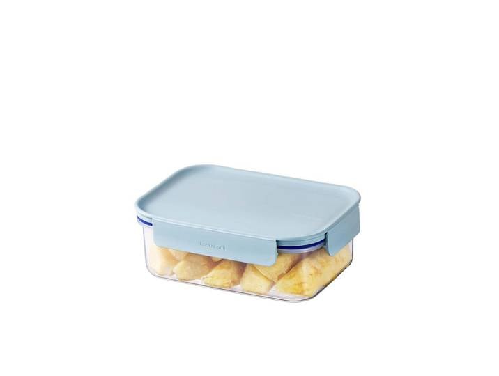 LocknLock Boîte de conservation alimentaire rectangulaire PP Modular Plus 420 ml (Couvercle menthe)