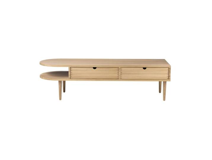 FDB Møbler Banc F24 Radius Oak nature lacquered 45x145 cm