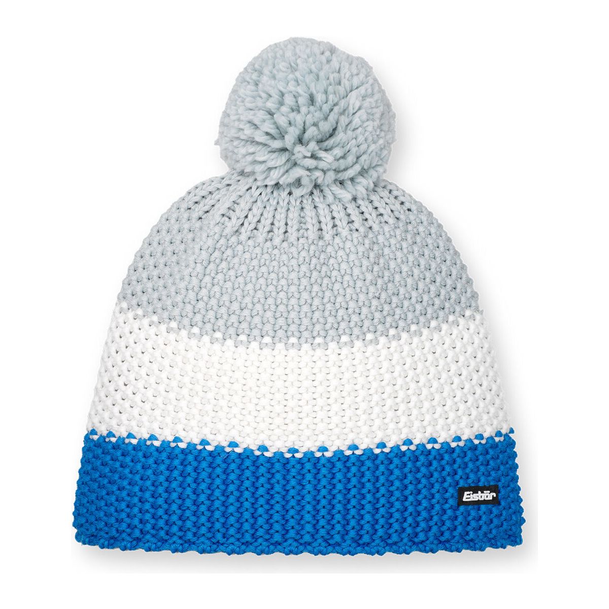 Eisbär Star Pompon Mütze Kids eisblau-white-fjord (231) 407165-231