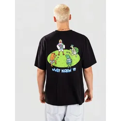 A.LAB Just Kickin It Boxy T-Shirt limo black Gr. L